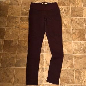 Topshop size 8 burgundy maternity Joni jeans